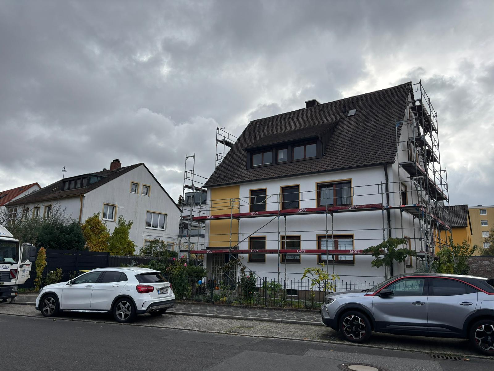 Fassadensanierung - Vorher